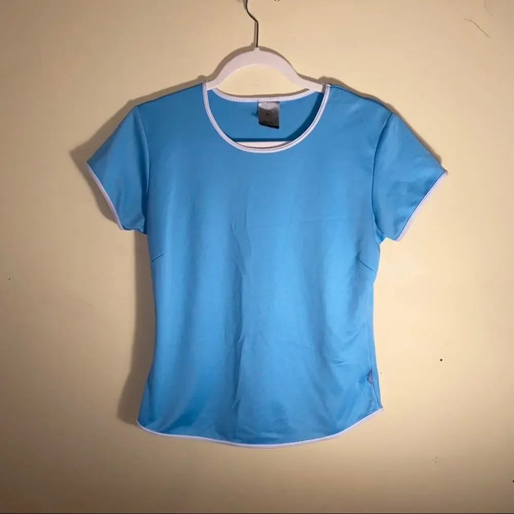 NIKE Athletic Women’s Dri Fit Baby Tee S